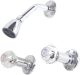 SHOWER MIXERS W/ACRYLIC HEAD  208HL