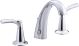 Lavatory/Basin Faucet 8i Wide Spread Mistos Chrome