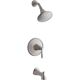 Mistos Tub/Shower Faucet Brushed Nickel