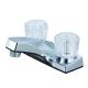 Chrome Lavatory Faucet 4i w/Acrylic Handles
