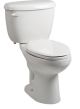 Briggs Abingdon Elongated Front White 2-pc Suite