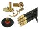 Drain Rod Set with 4 Attachments