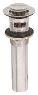 Push Button Lavatory Drain Chrome