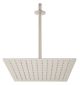 Showerhead 12i Square w/Overhead Arm Satin Nickel