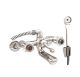 Stella Bright Bath Mixer Set 1/2i Wall Type