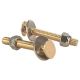 Proplus Brass Oval Closet Bolts 5/16ix2-1/4i