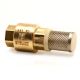 BRASS FOOT/FILTER VLV 3/4