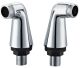 Bri Bathtub Pillar Mounts