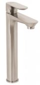 Riviera Vessel Single Handle Faucet Satin Nickel