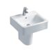 Concept Cube Basin 50cm w/1 Tap Hole