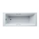 Tempo Arc Bath 1700mm w/Chrome Hand Grips and