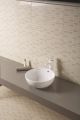 Ceramic Round Vessel Basin 16-1/2