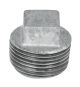 Galvanized Plug 1/2