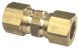 Brass Compression Union / Coupling 3/8i x 1/4i