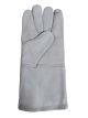 Glove welders grey cowhide men