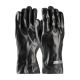 Glove PVC Coated Black 12