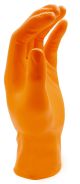 Gripper 24 Disposable Orange Nitrile Glove Small