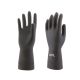 Nova Super 65 Black Natural Rubber Glove Size 8