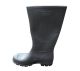 Boot Rubber Black Tall Size 14