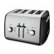 KitchenAid Electric Toaster 4 Slice Onyx Black