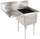 Compart Sink 18x18x12 Left Drainboard