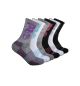 Ladies Timberland Rugged Crew Sock Multi-Color 6pk