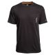 Base Plate Black T-Shirt Short Sleeve