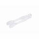 Utility Tong 6in Flat Grip Polycarbonate Clear