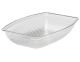 Cambro Ribbed Bowl Rect 11x14 Clear