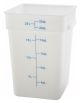 Square Container 22qt White