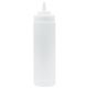 Squeeze Bottle 24oz Clear 63mm Wide Mouth