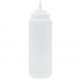 Squeeze Bottle 32oz Clear 63mm Wide Mouth