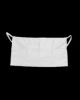Apron Bistro Wht w/Patch Pocket and Pencil Divider