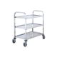Utility Cart 3 Tier Stainless Steel 37i x 17i