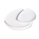 Triangle Irregular Plate White 12