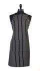Genesis Bib Apron Chalk Stripe w/Pocket 33ix23i
