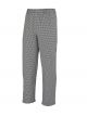 Unisex Cook Pant Hounds Tooth Large