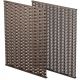Plastic Woven Privacy Privacy Screen Brown 5ftx6ft