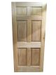 Cedrorana Door 6-Panel 28i x 80i 44mm Width