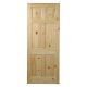 Knotty Pine Door 6-Panel 28i x 80i - 35mm