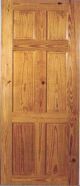 Cedar Door 6-Panel 24i x 80i 35mm Width